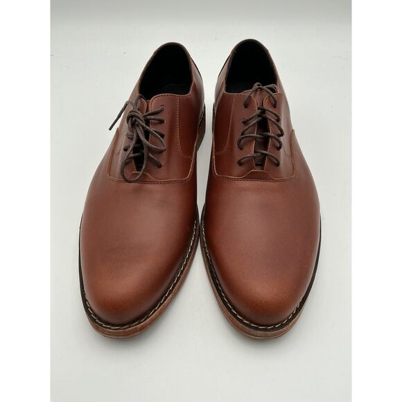 Nisolo \'Everyday\' Brown Leather Oxford Brandy Shoe Size 10 main image 3